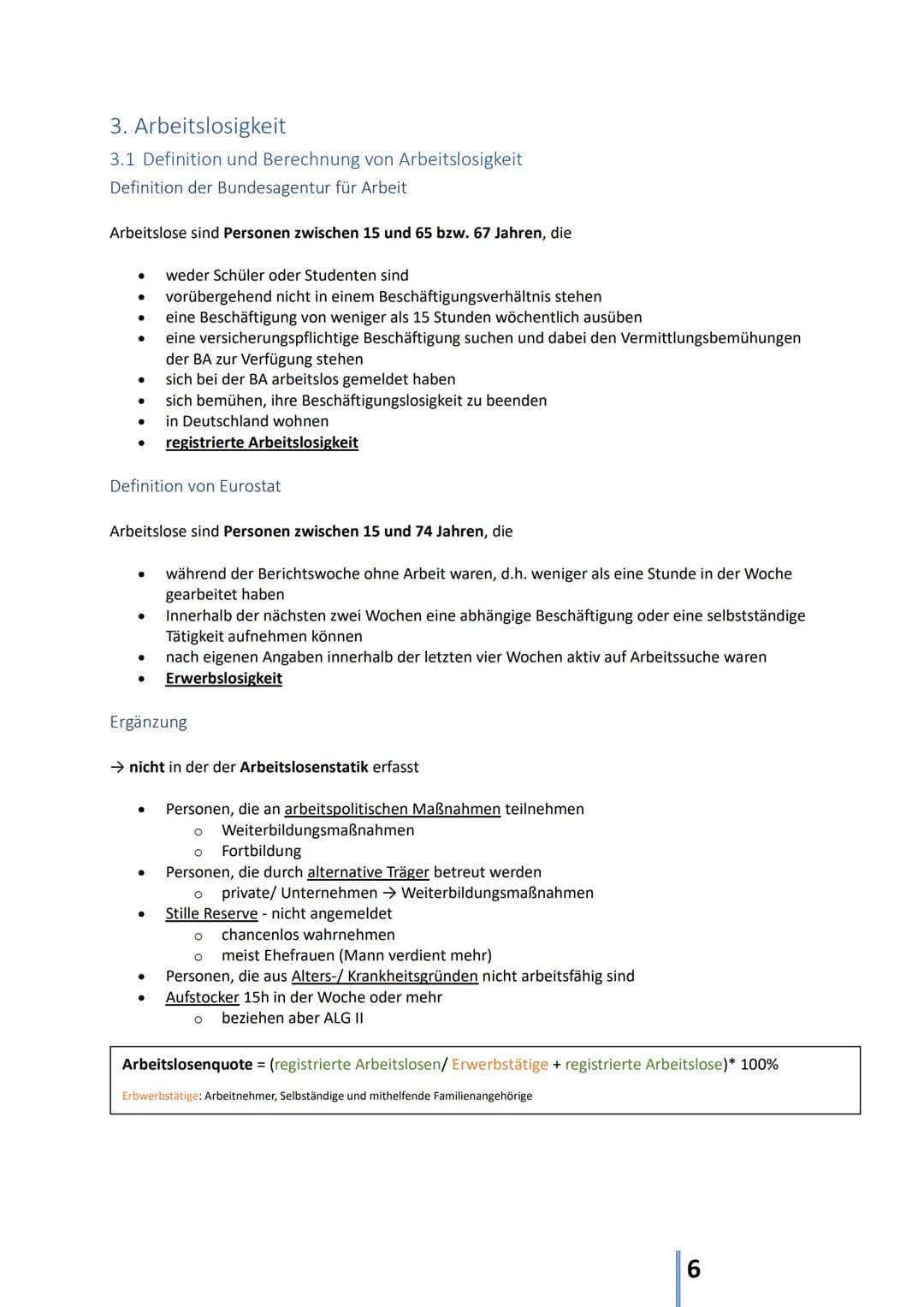 # Arbeitsmärkte
Inhaltsverzeichnis
1. Stellenwert der Arbeit..............................................................................