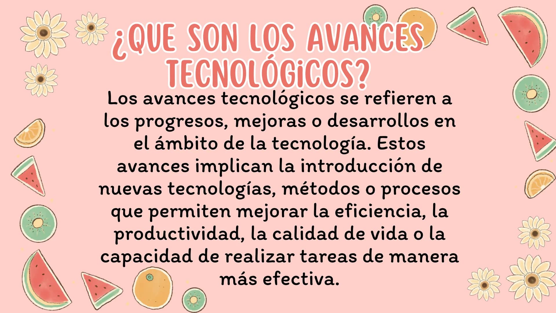 # AVANCES
## TECNOLÓGICOS
PRESENTADO POR GILENA HERRERA # ¿QUE SON LOS AVANCES
TECNOLÓGICOS?
Los avances tecnológicos se refieren a
los pro