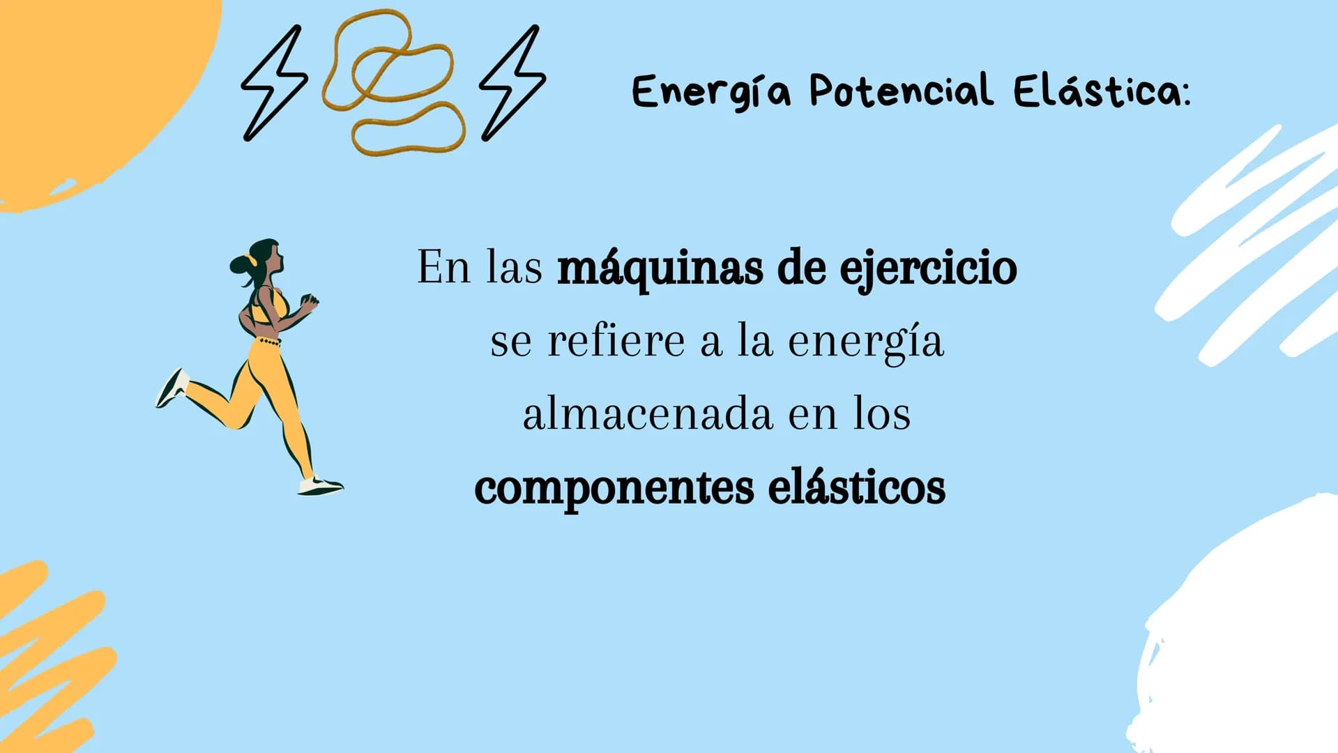 # LA FÍSICA EN EL
EJERCICIO
(Energía potencial) # ¿QUÉ ES LA ENERGÍA
POTENCIAL?
Es la energía almacenada en un
cuerpo respecto a su posic