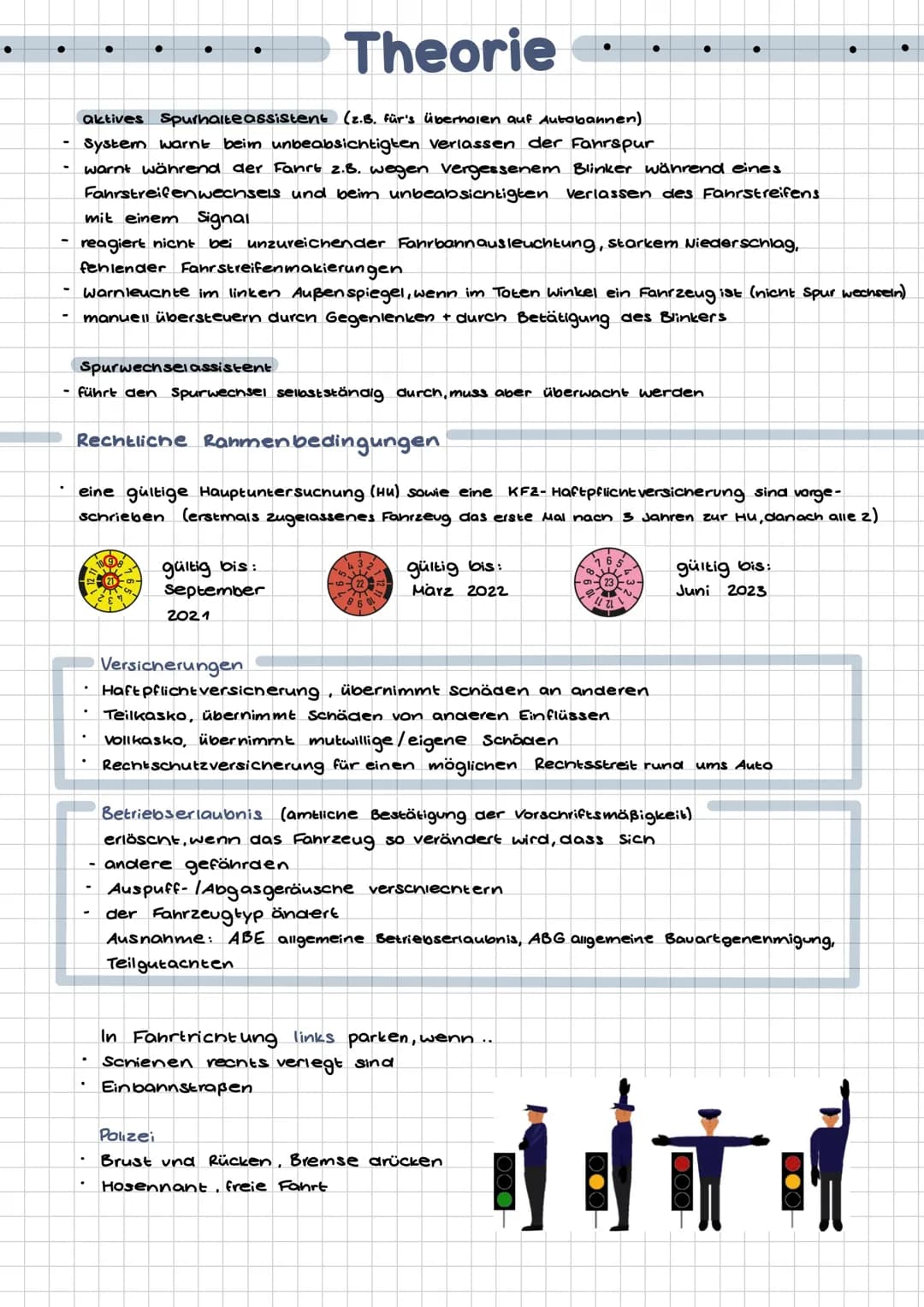 # Fahrschule # Theorie
Straßenarten
Straße
Rad-/Fußgängerweg
Seitenstreifen
Leitlinie
darf überfahren werden
Fahrstreifen.
Fahrbann