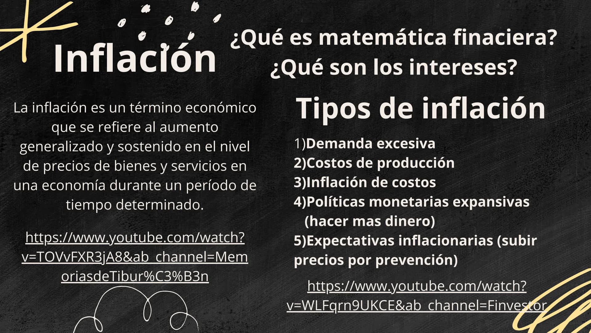Matemática
financiera
100 # Criterios de evaluación
1. Investigaciones: Toda pregunta que este en
las diapositivas debe investigarse y
resp
