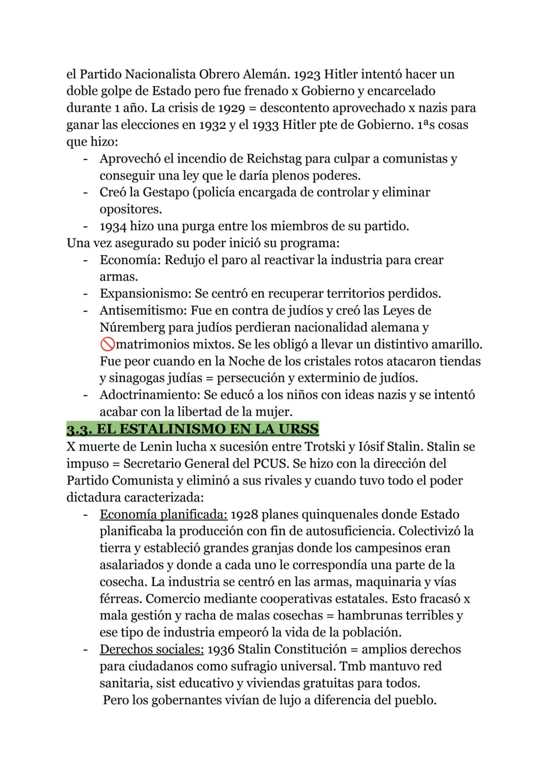 # HISTORIA: Periodo de
entreguerras
1. LA EVOLUCIÓN ECONÓMICA ENTRE 1919 Y 1929
La década de 1920 estuvo marcada x consecuencias de la 1ª