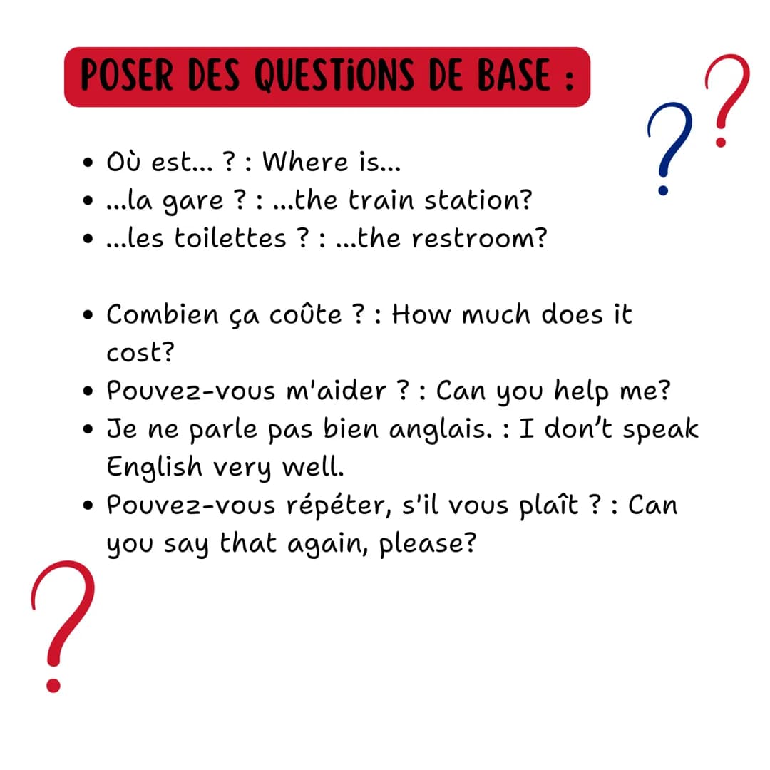 # FICHE DE SURVIE
POUR UN VOYAGE AUX
ETAT UNIS # SE PRÉSENTER ET SALVER :
* Bonjour: Hello / Hi
* Bonsoir : Good evening
* Comment