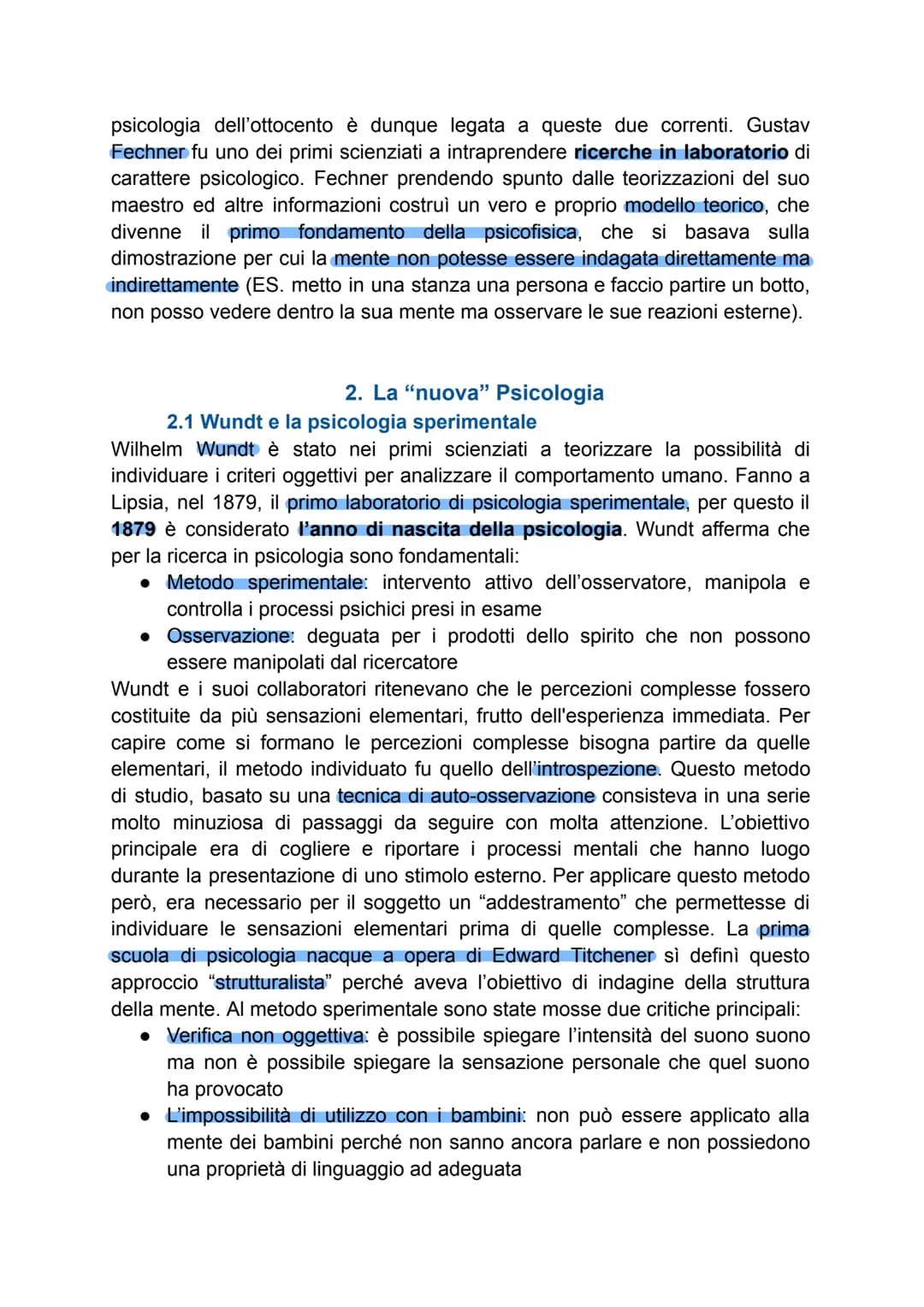 # Storia della Psicologia
1. Filosofia e Psicologia
1.1 Che cos'è la psicologia?
Il termine psicologia deriva dalle parole psyche (=anima