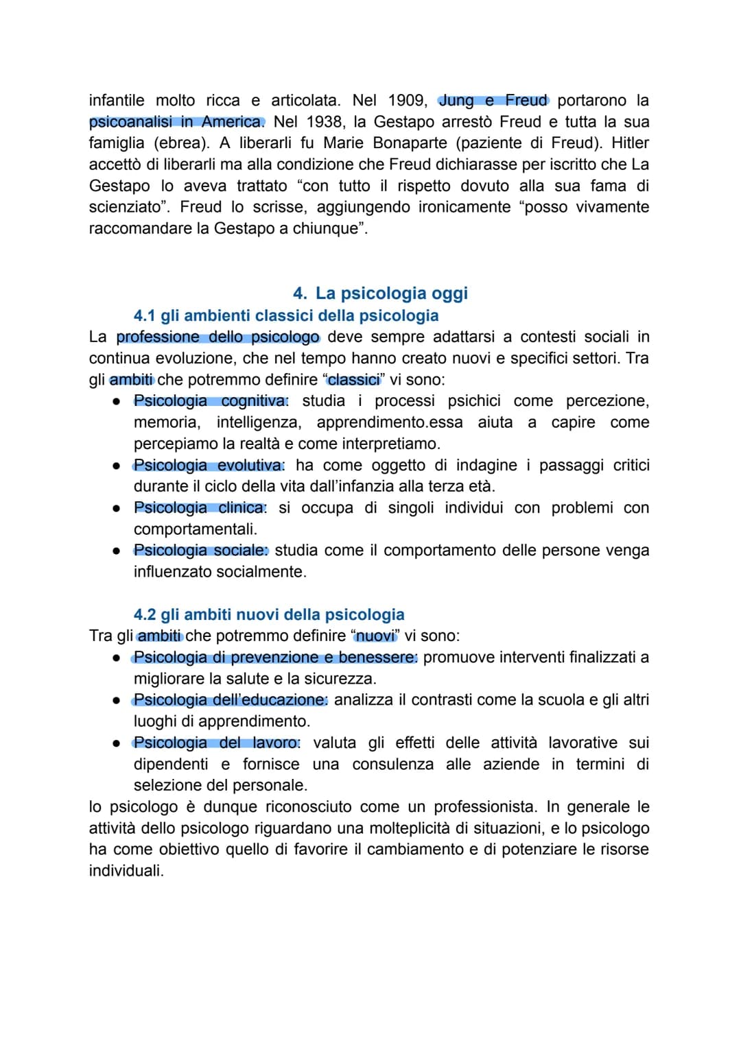 # Storia della Psicologia
1. Filosofia e Psicologia
1.1 Che cos'è la psicologia?
Il termine psicologia deriva dalle parole psyche (=anima