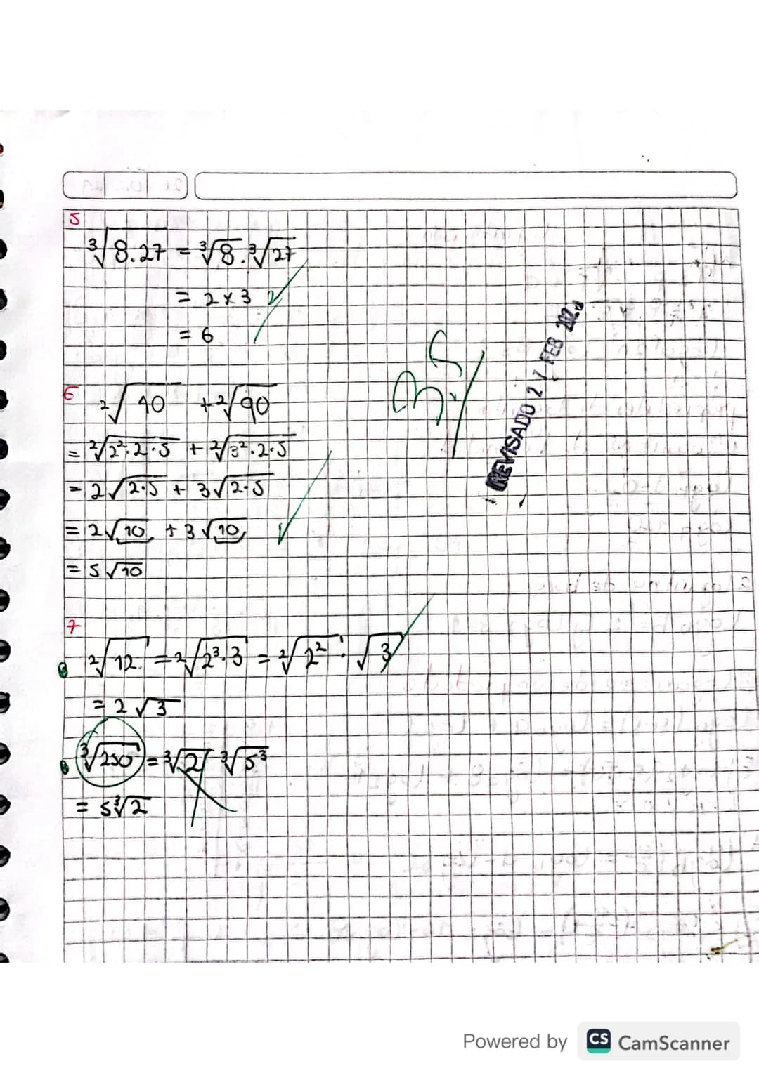 19 02 24
potenciación y ladicación
- potenciación
Base
Exponente
$
\frac{a}{b}
)^n = \frac{a^n}{b^n} = p$
$
(\frac{2}{5})^3 = \frac{2^