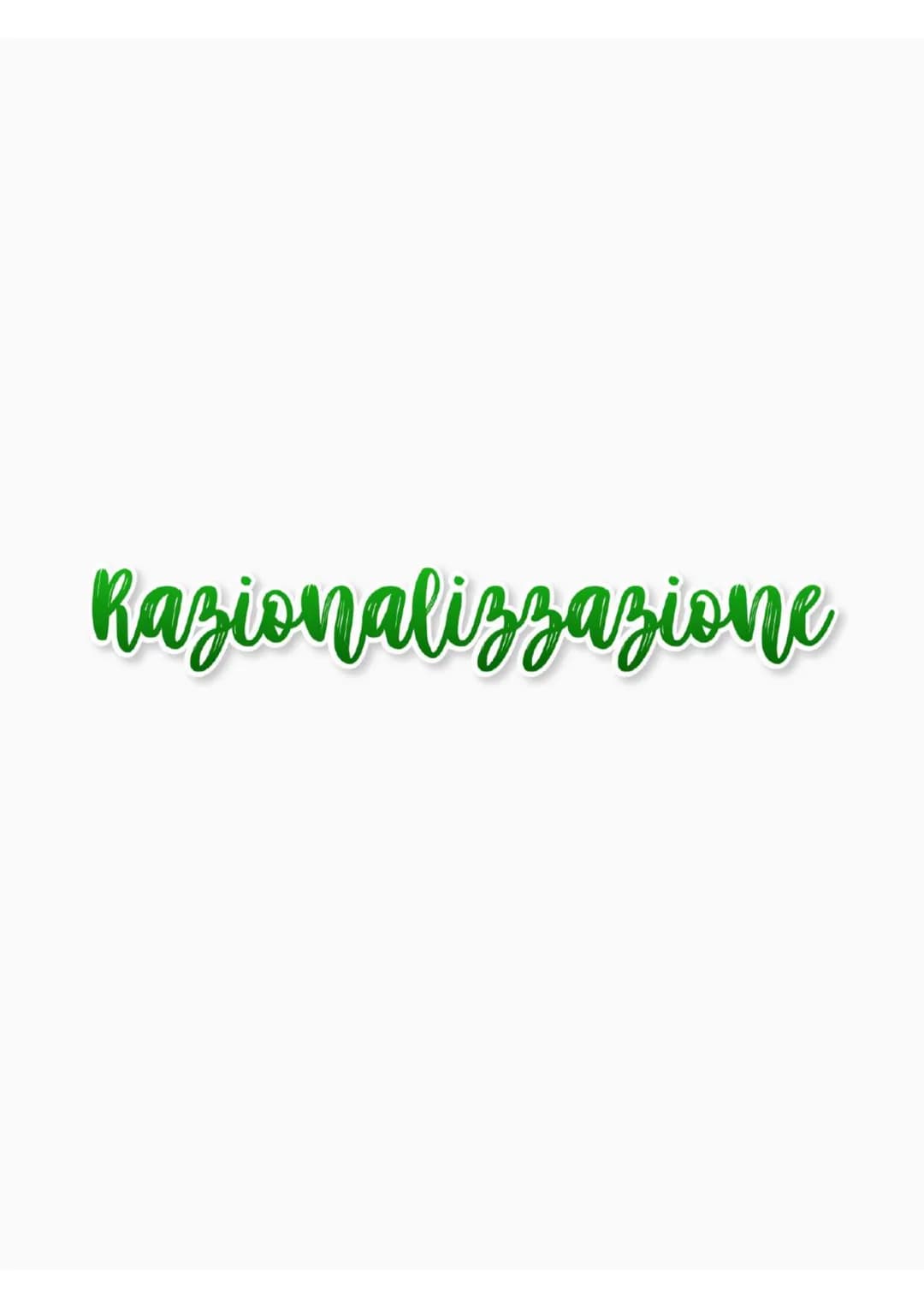 Razionalizzazione # razionalizzazione
razionalizzazione del denominatore di una frazione e il procedimemo
che consente di eliminare dal den