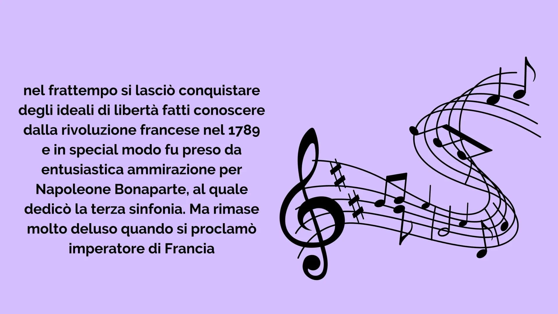 # Beethoven
Ludwig Van Bethoven nacque a Bonn nel
1770. malgrado le sofferenze patite per
colpa del padre che lo tormentò fin dalla
tenera