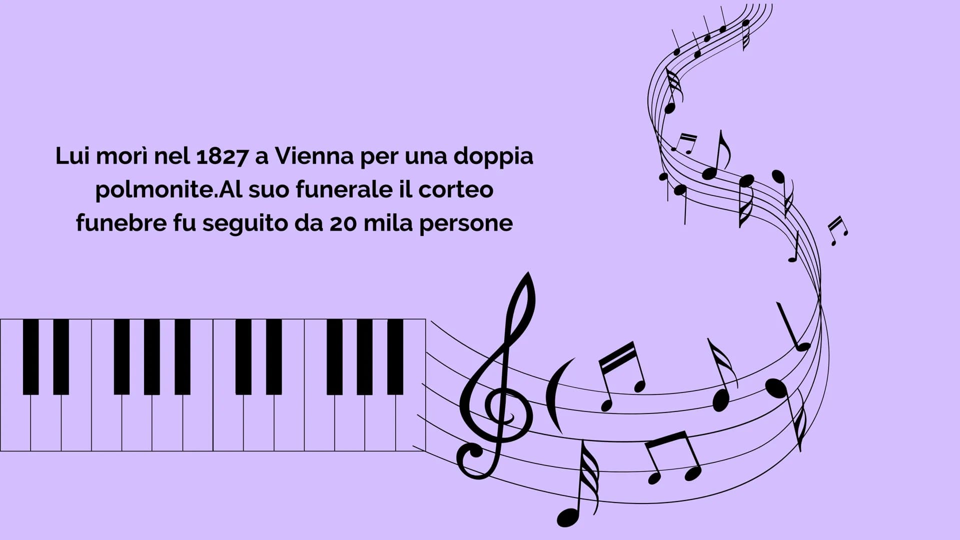 # Beethoven
Ludwig Van Bethoven nacque a Bonn nel
1770. malgrado le sofferenze patite per
colpa del padre che lo tormentò fin dalla
tenera