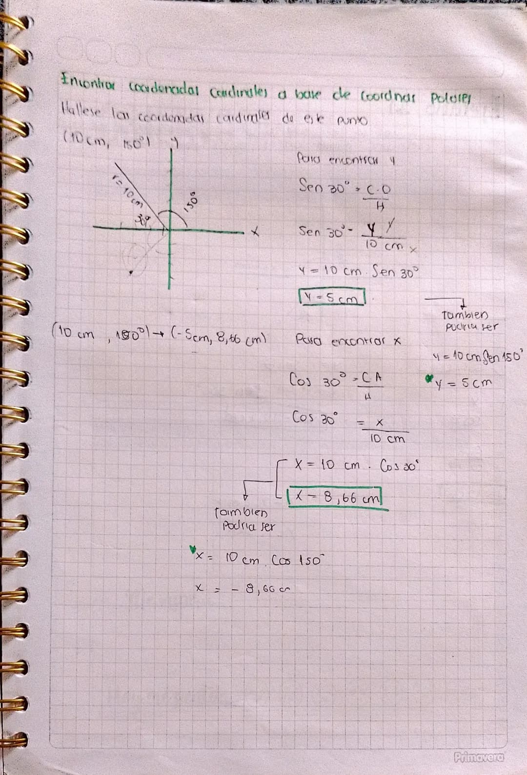 # Vectores y Sistemas
De referencia
Coordenadas rectangulares (cartesianar)
10-
Y
5-
3
$r^2 = x^2 + y^2$
(12,5)
$r = \sqrt{x^2 + y^2}$
