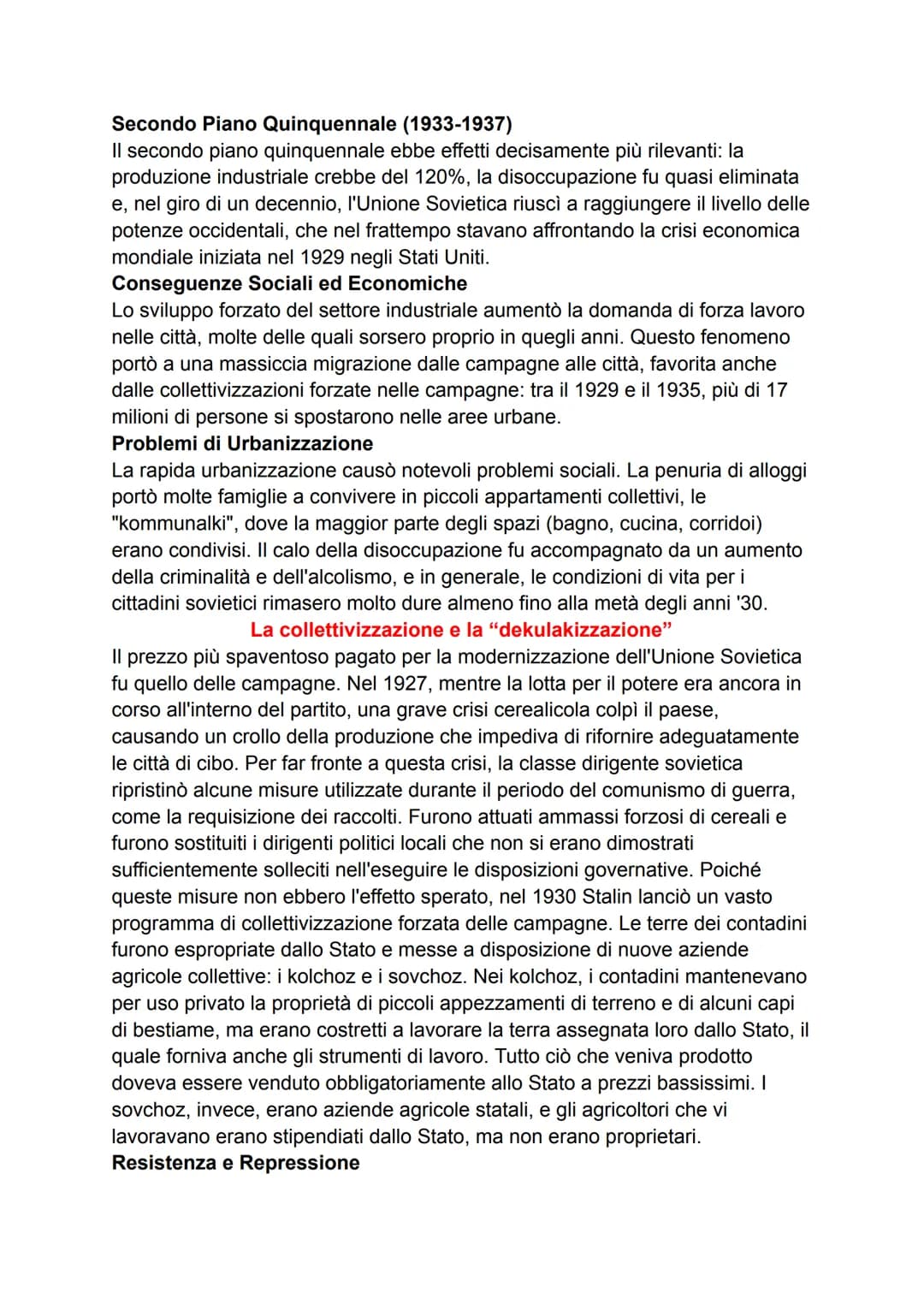 # L'ascesa di Stalin (capitolo 9 libro 3)
Dopo la morte di Lenin, l'Unione Sovietica fu teatro di una feroce lotta per la
successione alla