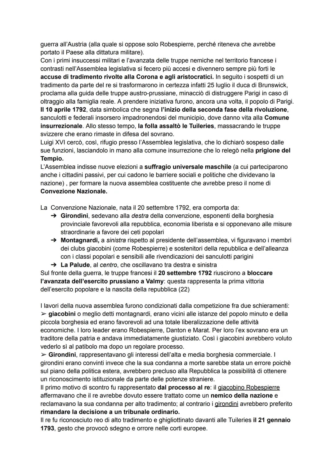 # RIVOLUZIONE PRANCESE
Le interpretazioni storiografiche e la periodizzazione:
Le radicali trasformazioni istituzionali e sociali che segu
