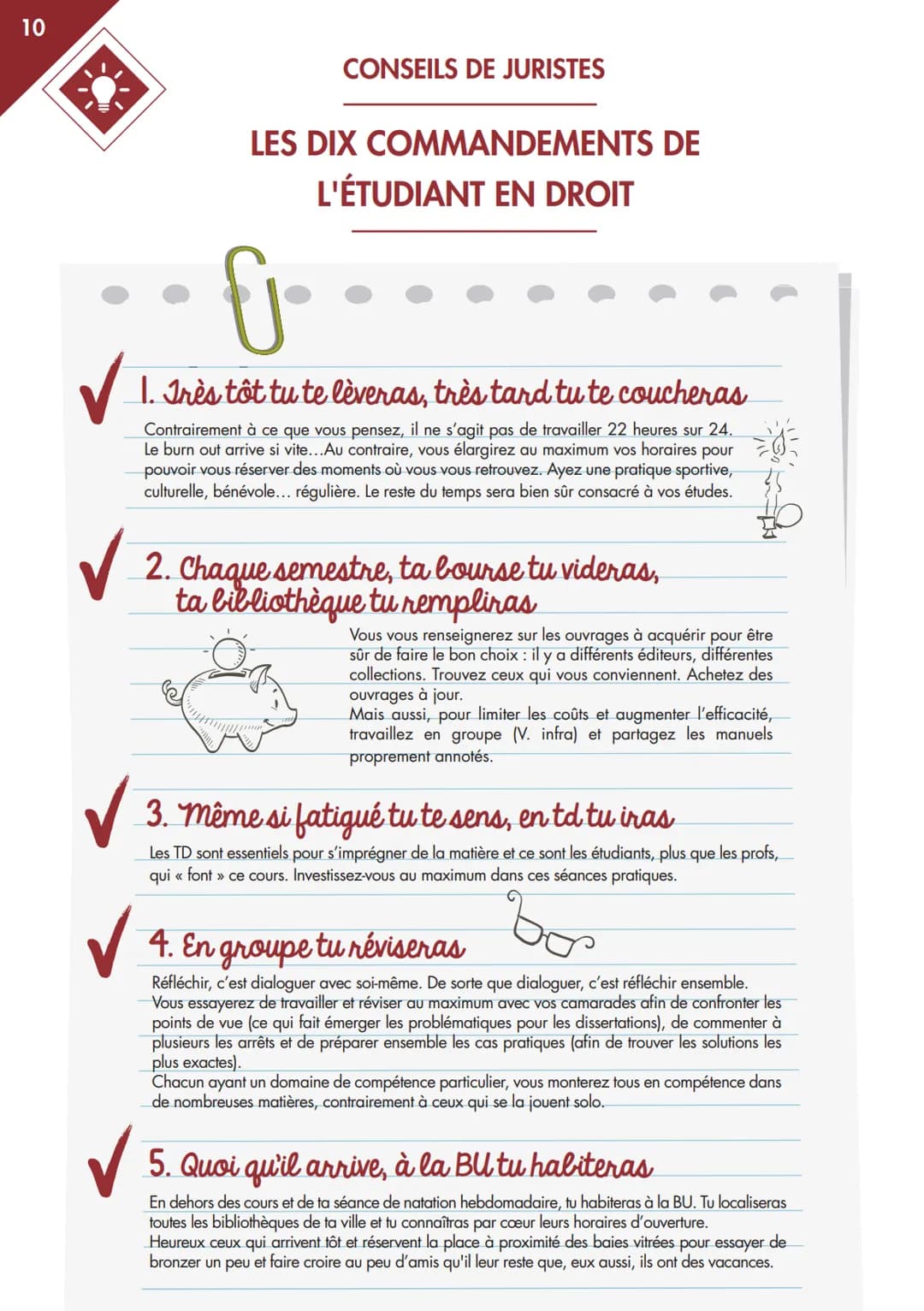 LE PETIT JURISTE
FAIT PAR LES ETUDIANTS POUR LES ETUDIANTS
GUIDE DE L'ÉTUDIANT
EN DROIT
2016-2017
Toutes les astuces pour réussir sa lic