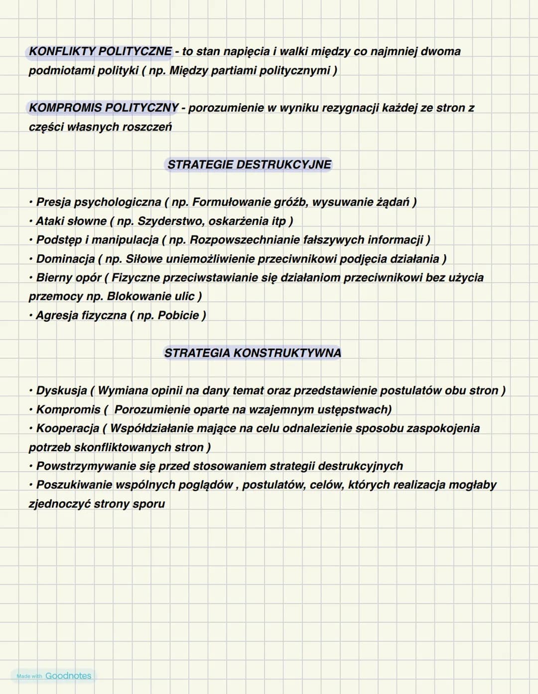 # ISTOTA POLITYKI
Polityka to działania związane z funkcjonowaniem państwa, w tym podejmowanie
decyzji ważnych dla obywateli i sprawowania