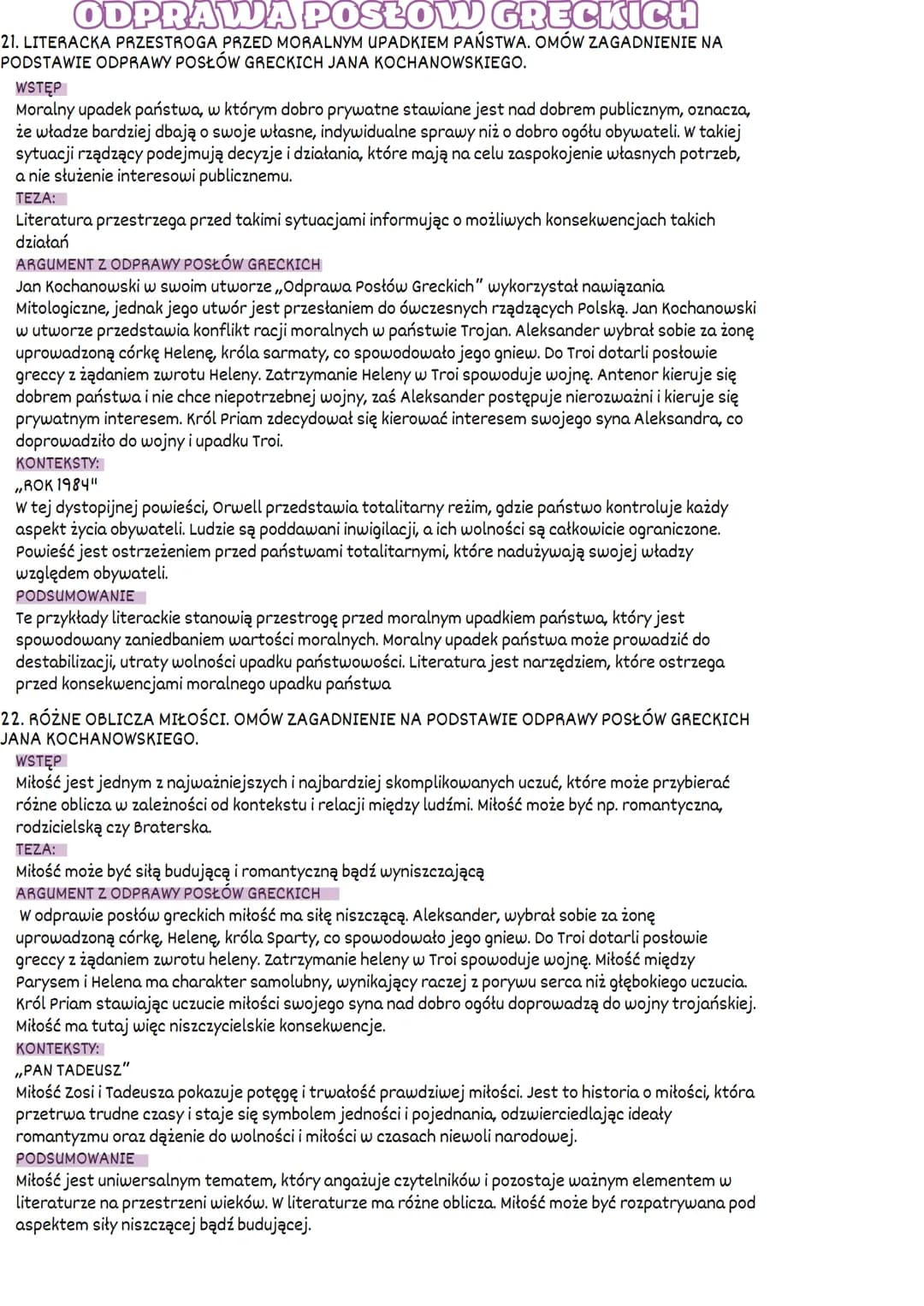 # BIBLIA
1. CZŁOWIEK W OBLICZU CIERPIENIA. OMÓW ZAGADNIENIE NA PODSTAWIE ZNANYCH CI FRAGMENTÓW KSIĘGI HIOBA.
WSTĘP
Cierpienie towarzyszy