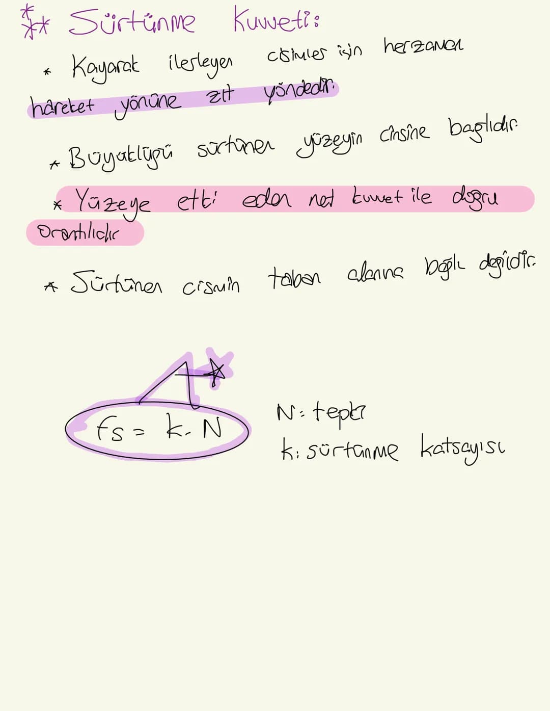 * Newton'un Hareket Yasaları:
① Eylensizlik: Bir cisme etki eder
net Kuvvet sıfır ise;
-duran cisim durmaya devam eder
-hareketli cisim sa