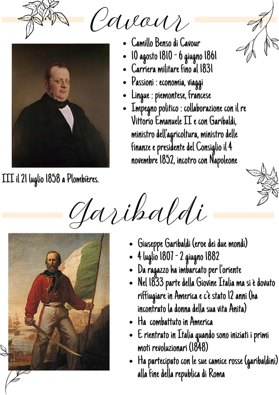 # Italien S.P.E
## Il Risorgimento
Il Risorgimento inizia nel 1820 e finisce nel 1871
Il Risorgimento è il processo storico che porta l'I