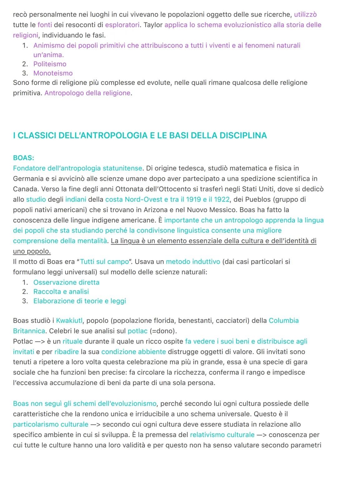 # ANTROPOLOGIA:
Definizione di antropologia: scienza dell'uomo, dal greco antropos = uomo, logos = discorso.
Antropologia della cultura: dis