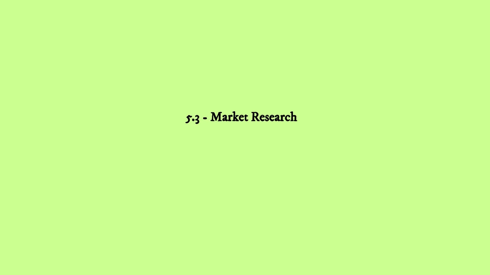 # Business Revision
# Unit 5 - Marketing
## 5.1 5.2 5.3 5.4 5.5 5.6 # 5.1 - What is Marketing? 5.1 - What is Marketing?
• Marketing – The