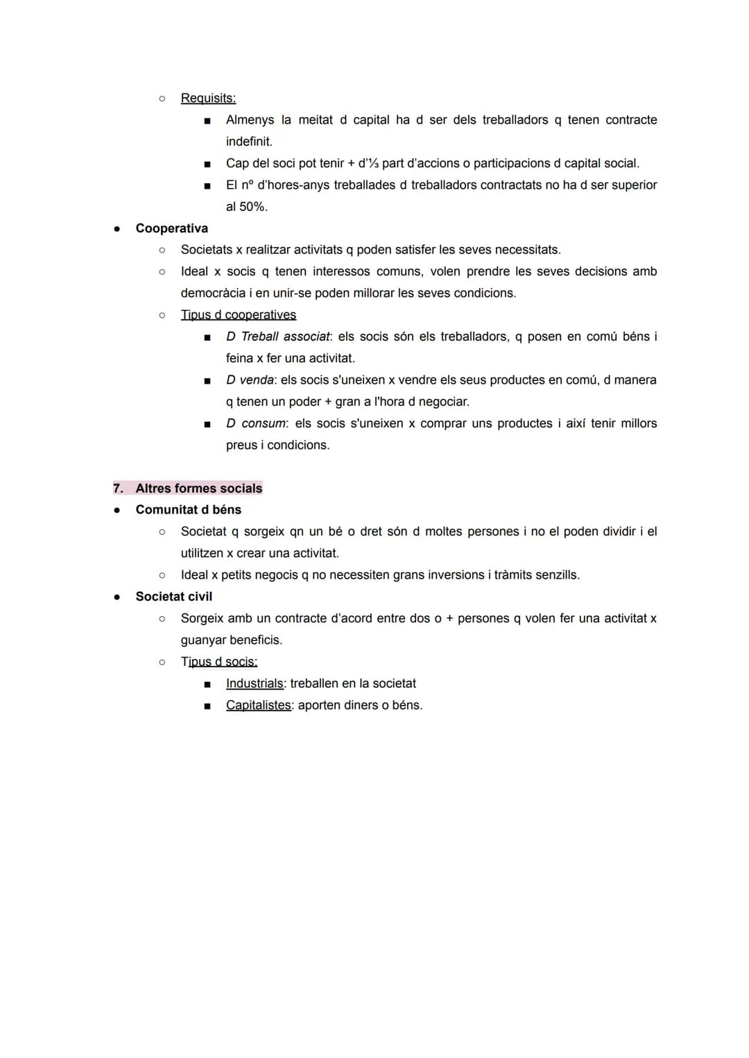 # TIPUS D'EMPRESES
1. Criteris d classificació d'empreses
Segons el seu tamany
- Microempreses
- Petites
- Mitjanes
- Grans
Segons el se