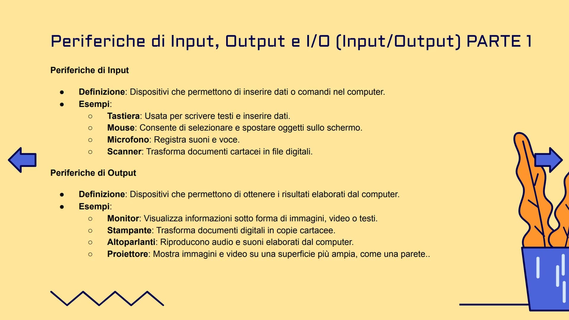 # UDA1: L'INFORMATICA
BASI INFORMATICA E COMPONENTI DI UN COMPUTER # La logica sequenziale: Input, Elaborazione, Output
* Input: È l'ins