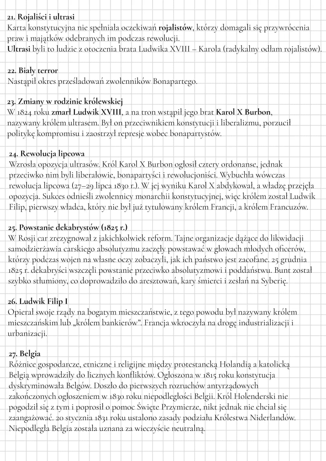 # System Wiedeński
Rozdział 1
1. Główni uczestnicy kongresu
• Rosja • Wielka Brytania
• Austria • Prusy
2. Czas trwania kongresu
⚫ jes