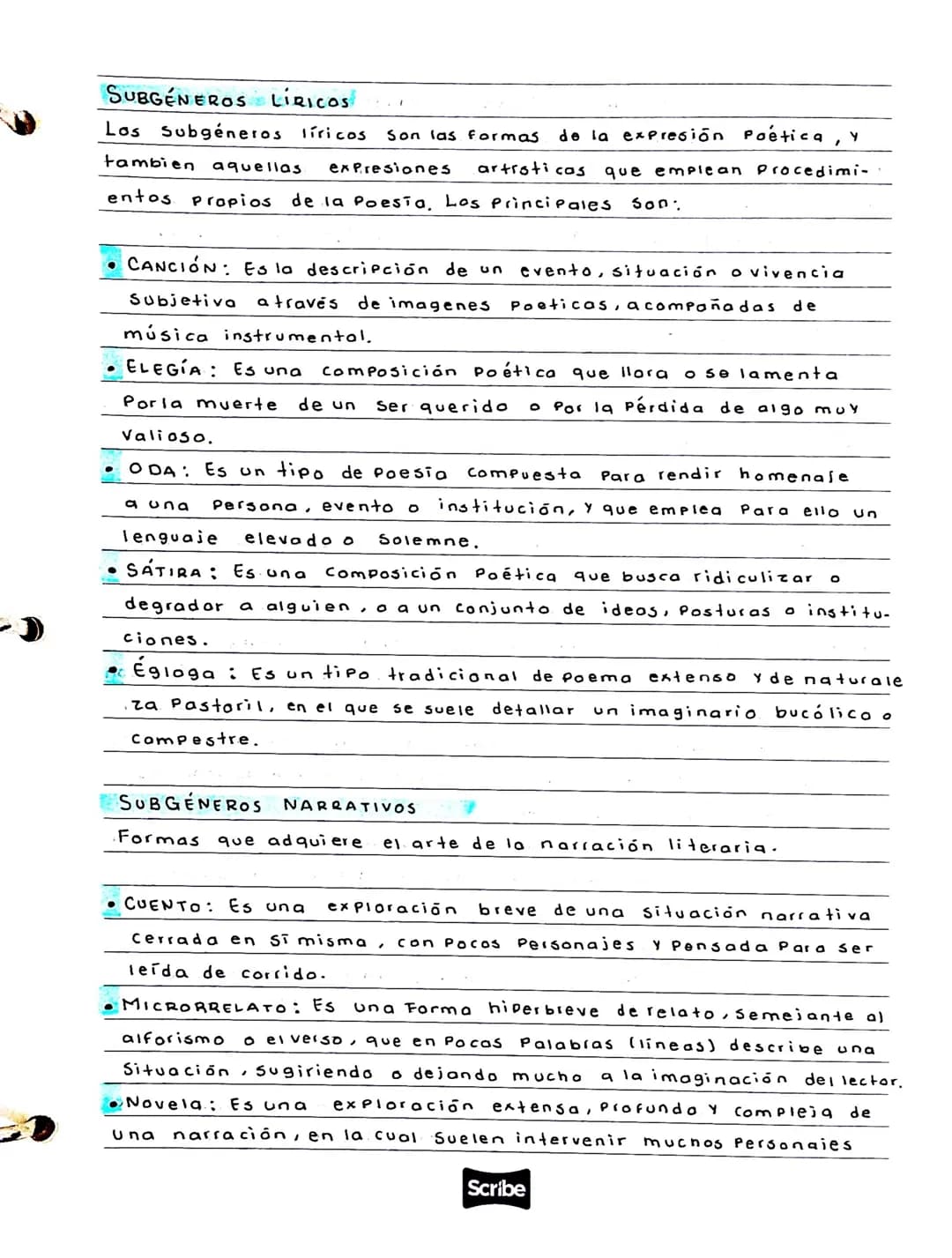 # GÉNERO LITERARIO
¿QUE ES UN GÉNERO LITERARIO?
* Son categorías espectricas en las que se puede clasificar los
textos literarios, de