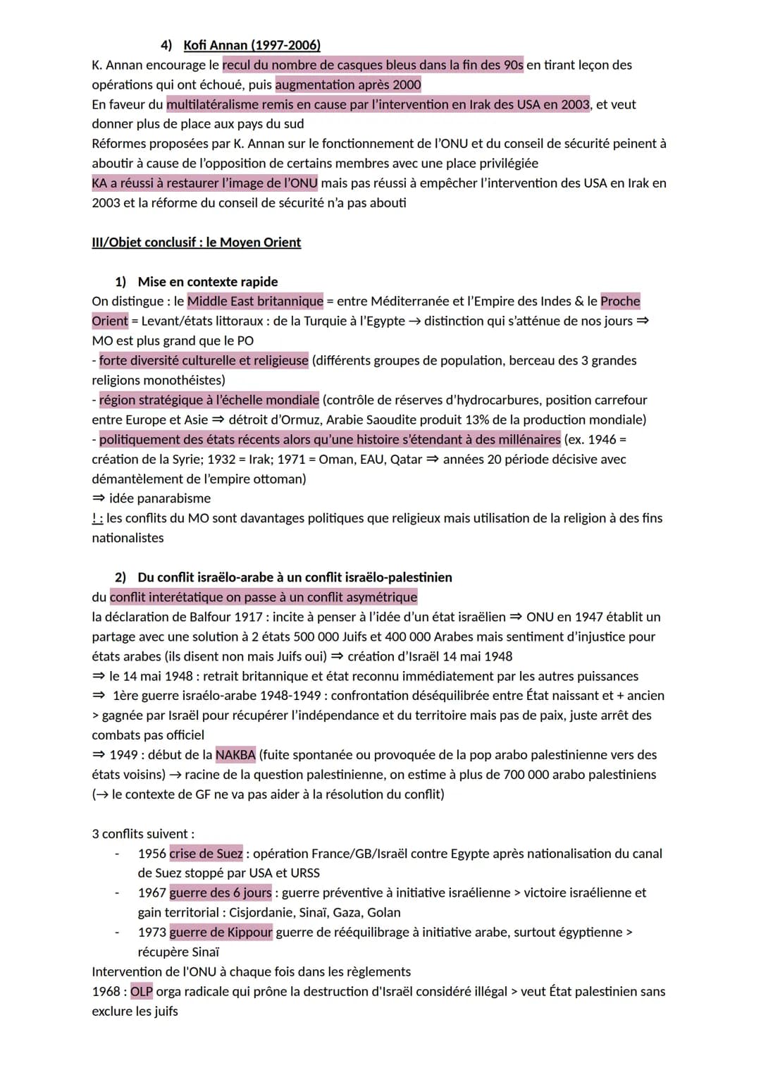 GÉOPOLITIQUE: th. 2 faire la guerre, faire la paix
A. Exemples de guerres :
RDC (guerre en cours) →
intra-étatique/interétatique (obtenir