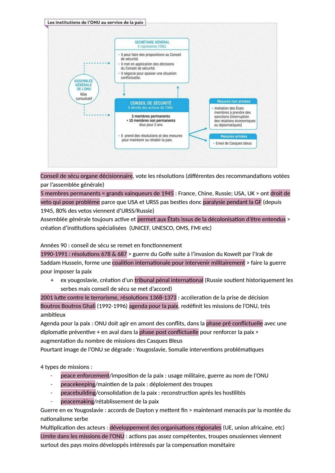 GÉOPOLITIQUE: th. 2 faire la guerre, faire la paix
A. Exemples de guerres :
RDC (guerre en cours) →
intra-étatique/interétatique (obtenir