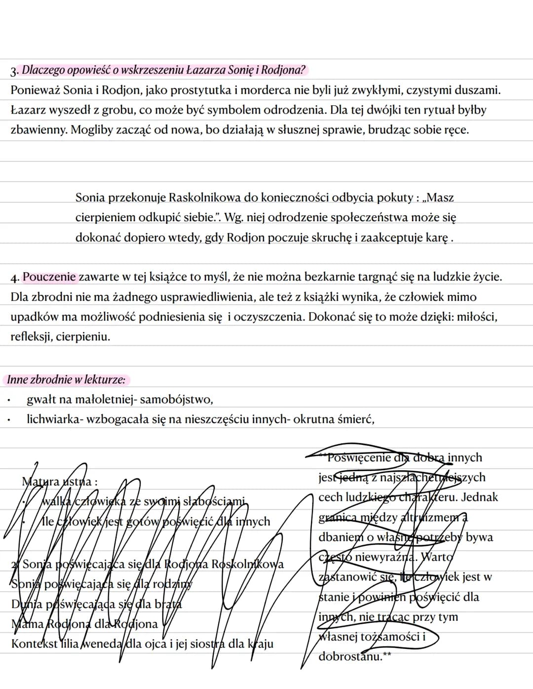 # „Zbrodnia i kara" Fiodora Dostojewskiego
Credo nihilisty
Wnikliwe studium psychologiczne
młodego człowieka- Rodiona
Raskolnikowa
Portre