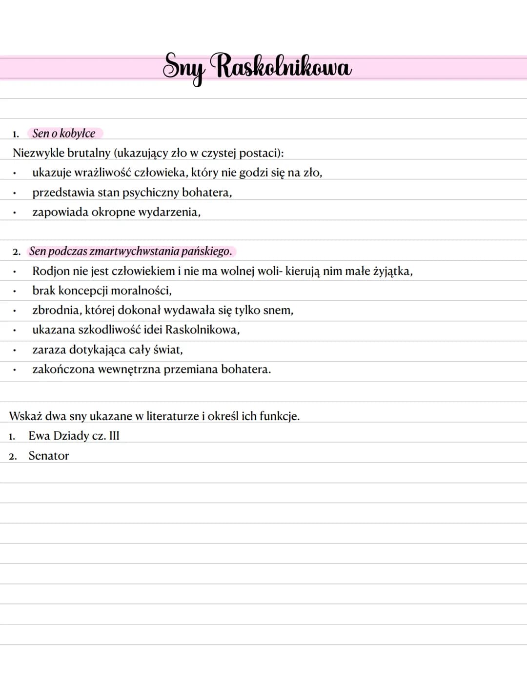 # „Zbrodnia i kara" Fiodora Dostojewskiego
Credo nihilisty
Wnikliwe studium psychologiczne
młodego człowieka- Rodiona
Raskolnikowa
Portre