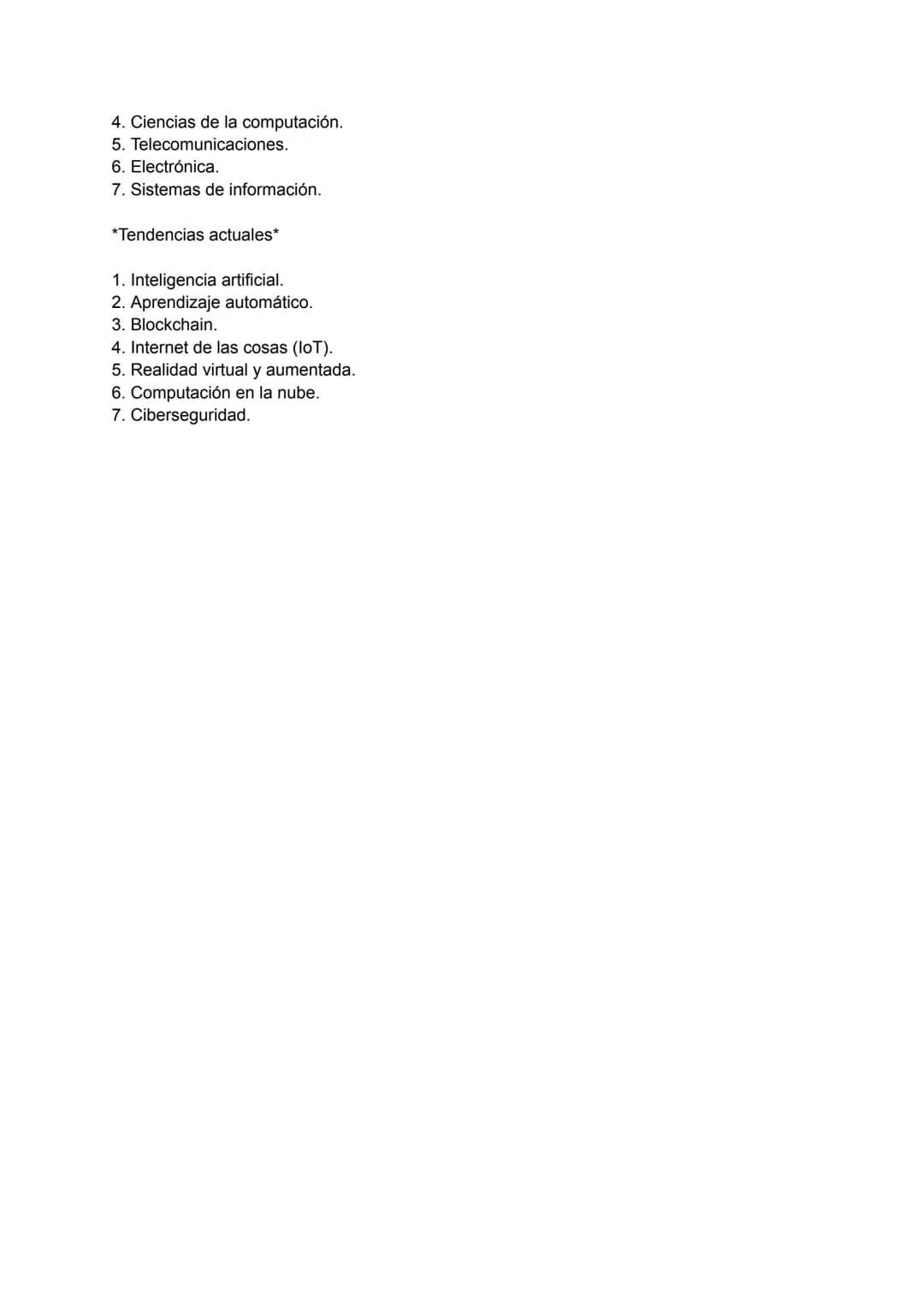 # INFORMÁTICA
La informática es la disciplina que estudia el procesamiento, almacenamiento y transmisión
de información mediante sistemas c