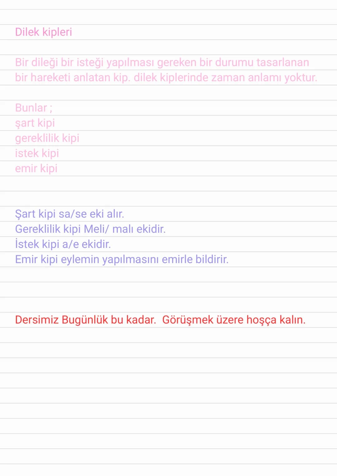 ✩ 7. SINIF TÜRKÇE DERSİ ✩
FİİLLER
Fiiller üçe ayrılır.
Bunlar; iş kılış fiili
oluş fiili
durum fiilidir.
Iş kılış fiili;
Öznenin Kendi ist