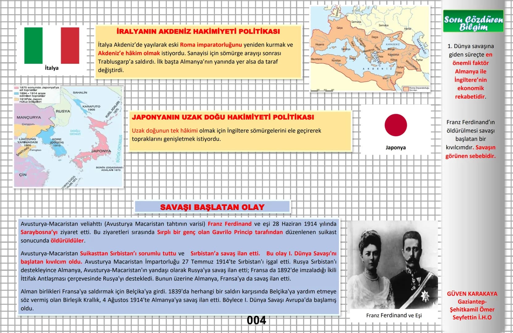 8. SINIF
T.C. İNKILAP TARİHİ VE ATATÜRKÇÜLÜK
PRATIK DEFTERİM
ANLAMAYI KOLAYLAŞTIRIR VORUMU GÜÇLENDIRIR
Türk Evladı Ecdadım Tamdıkça Daha