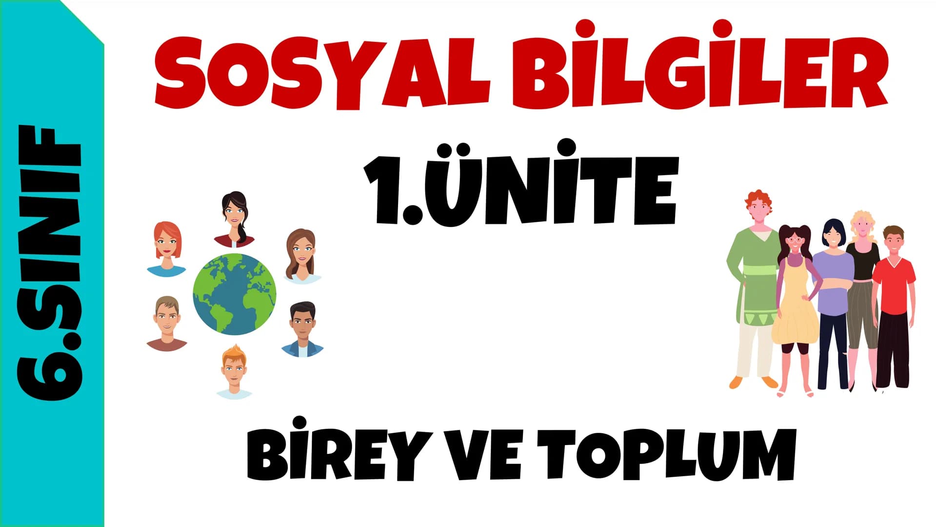 # SOSYAL BİLGİLER
# 1.ÜNİTE
# 6.SINIF
# BİREY VE TOPLUM # 6.SINIF
# 1.ÜNİTE 1.KONU
# DEĞİŞEN ROLLERİM
Bir iş grup ya da kurumda bir kim