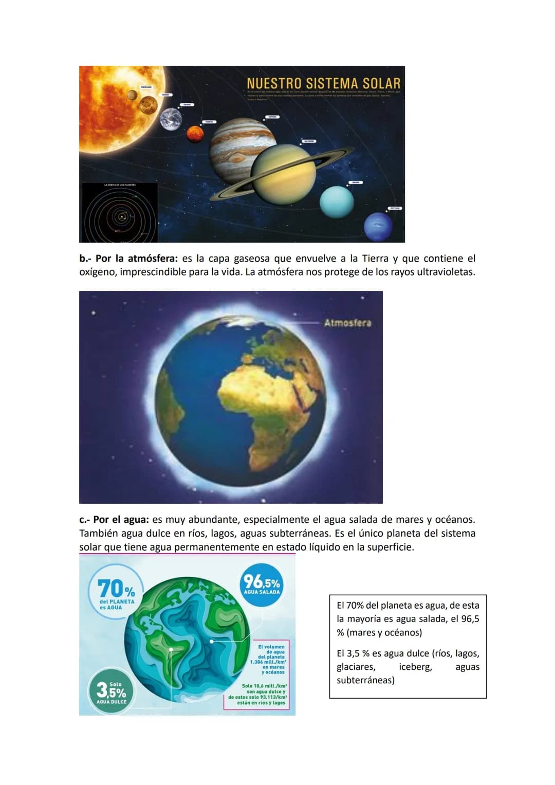 # UNIDAD DIDÁCTICA. EL PLANETA
# TIERRA
1.- EL UNIVERSO, EL SISTEMA SOLAR Y LA TIERRA.
1.1 LA TIERRA, UN PUNTO EN EL UNIVERSO.
El Big bang