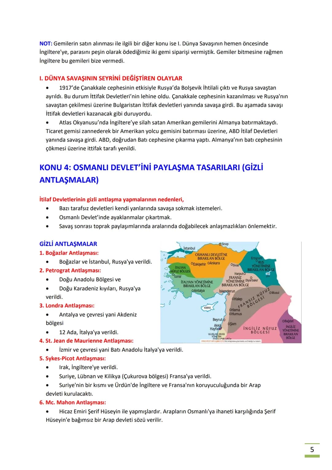 # 2. ÜNİTE: BİRİNCİ DÜNYA SAVAŞI
KONU 1: I. DÜNYA SAVAŞININ NEDENLERİ
I. DÜNYA SAVAŞI ÖNCESİNDE DEVLETLER ARASINDA MEYDANA GELEN KUTUPLAŞM
