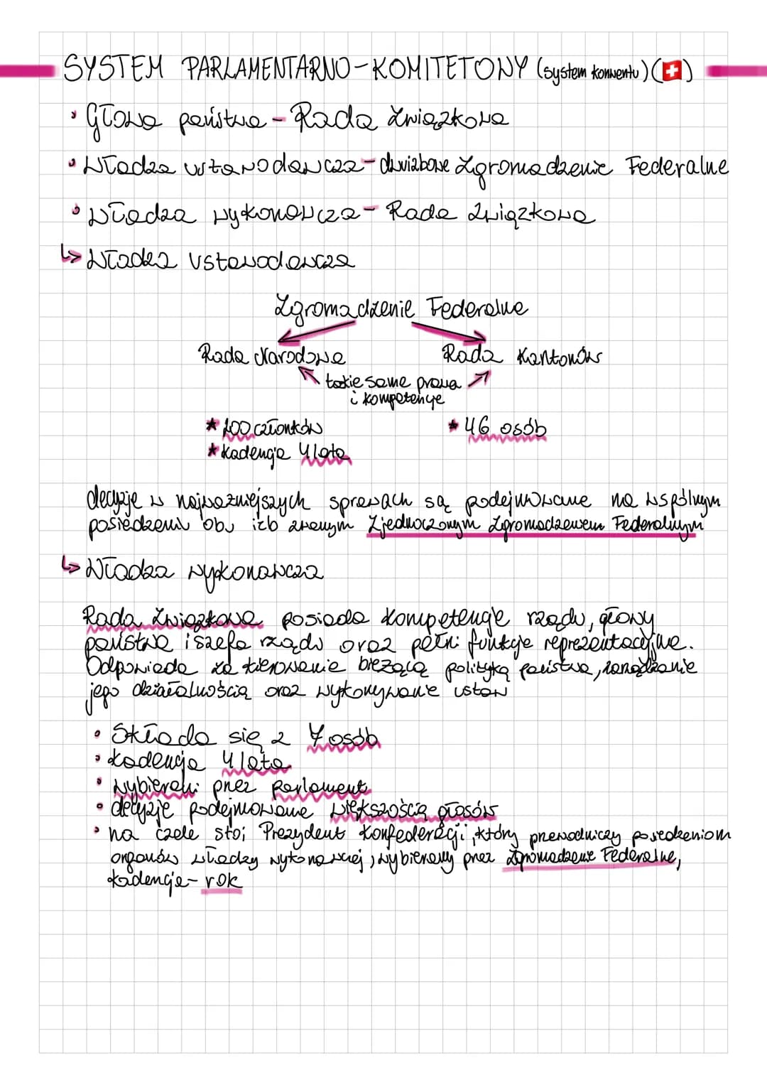 # Systemy Polityczne
SYSTEM PARLAMENTARNO-GABINETONY(🇬🇧)
* Głowa paristra - monarcha
* Władza ustasadenaza-davizbony parlament
*