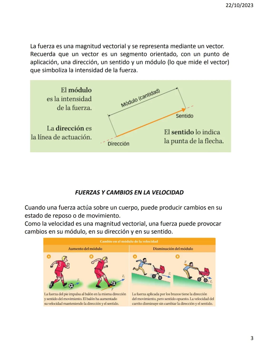 DINÁMICA
LEYES DE NEWTON
22/10/2023
DINÁMICA
La DINÁMICA es la parte de la física que estudia las causas que originan
el movimiento de los