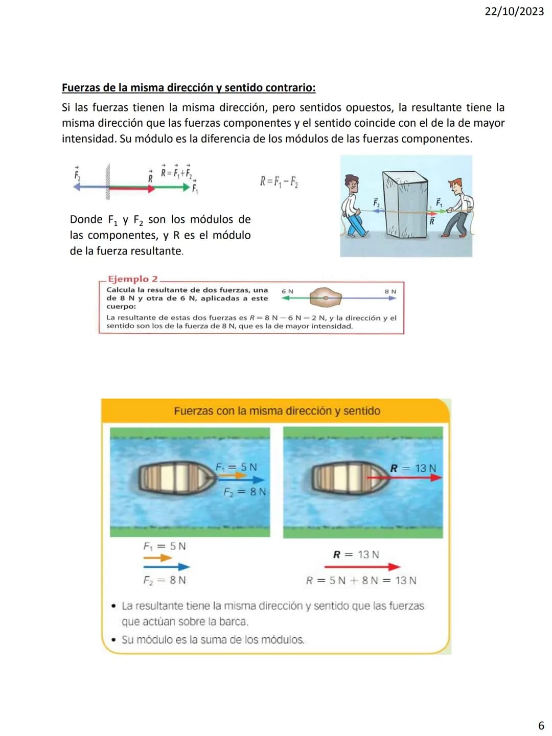 DINÁMICA
LEYES DE NEWTON
22/10/2023
DINÁMICA
La DINÁMICA es la parte de la física que estudia las causas que originan
el movimiento de los