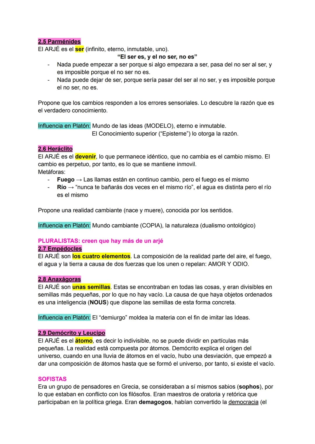 # TEMA 0: LA FILOSOFÍA ANTES DE PLATÓN
1. LA APARICIÓN DE LA FILOSOFÍA EN GRECIA
Aproximadamente en torno al siglo VI a.C. en Jonia y en l