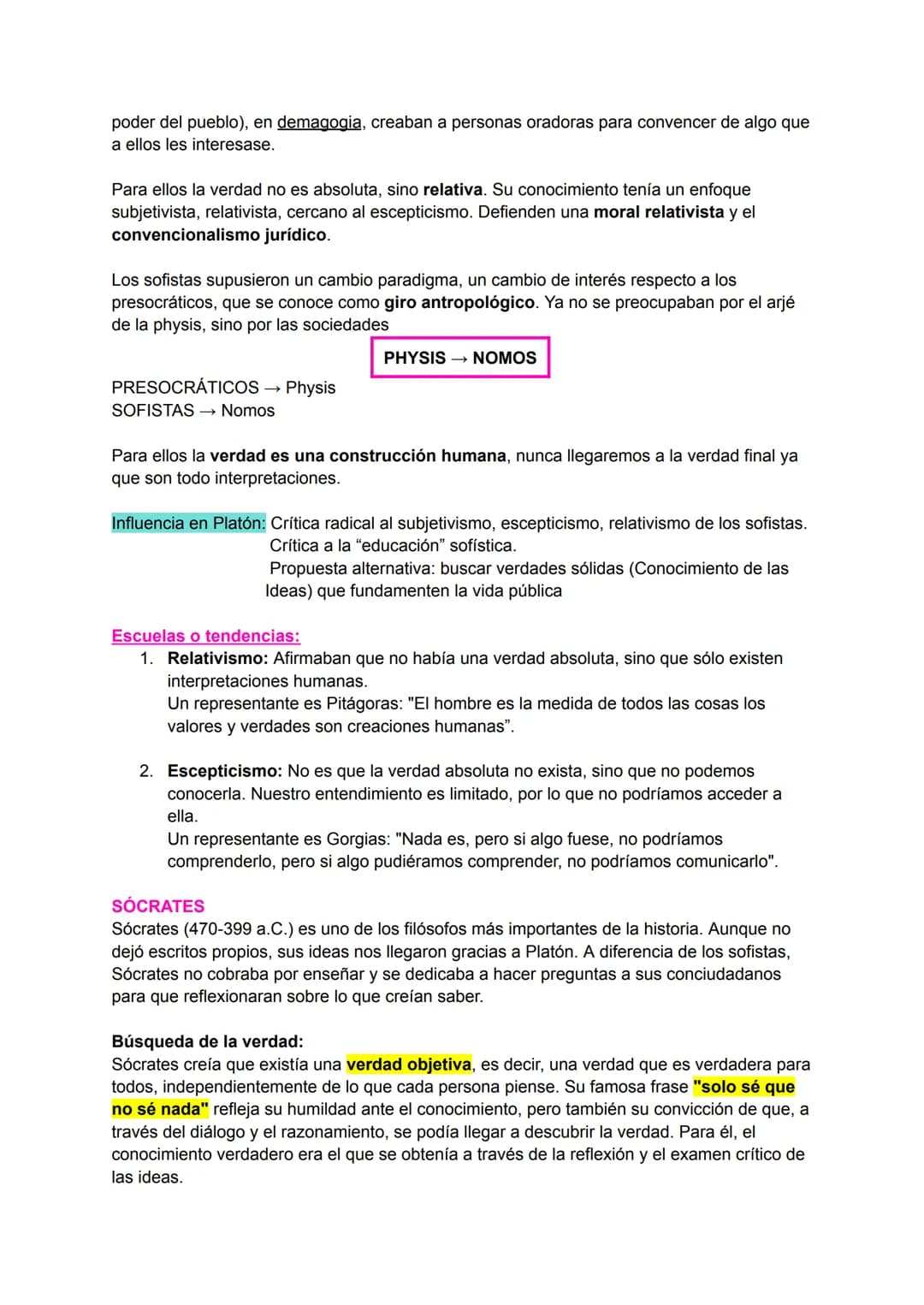 # TEMA 0: LA FILOSOFÍA ANTES DE PLATÓN
1. LA APARICIÓN DE LA FILOSOFÍA EN GRECIA
Aproximadamente en torno al siglo VI a.C. en Jonia y en l