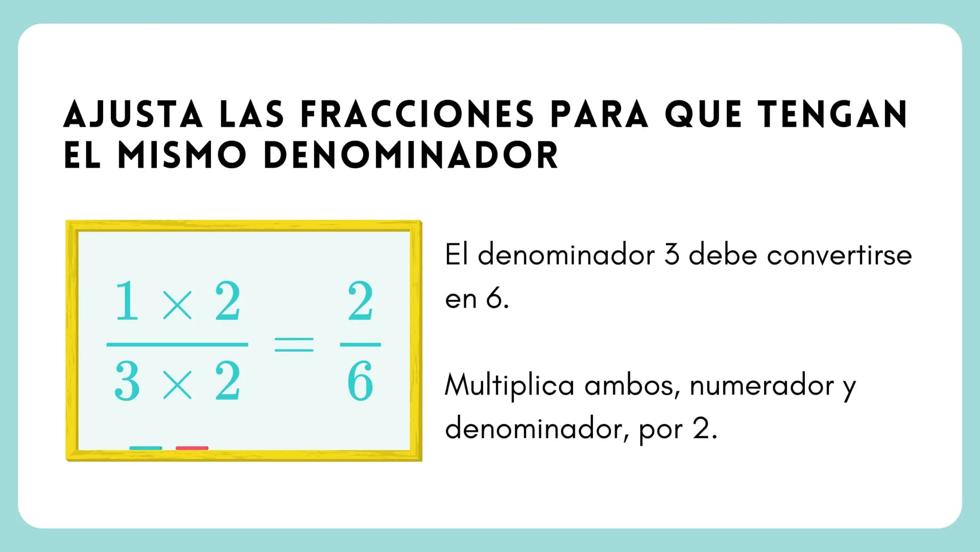8 7
1 SUMA DE
FRACCIONES 1
3 # SUMA DE FRACCIONES
Sumar fracciones puede parecer
complicado al principio, pero se
puede hacer de manera sen