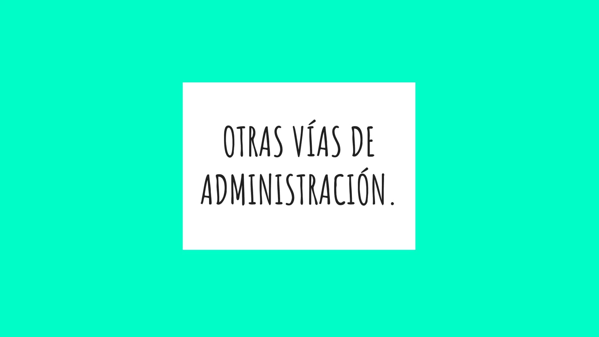 OTRAS VÍAS DE
ADMINISTRACIÓN. # VÍA DE ADMINISTRACIÓN
# INTRANASAL
PRESENTADO POR:
MONTSERRAT RODRÍGUEZ.
CONNIE RÍOS.
TERESA ZAVALA.
REGIN