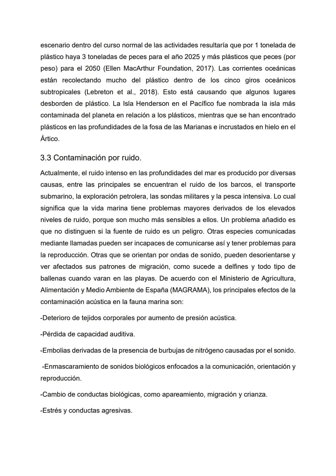Playa del Carmen, Solidaridad, Q. Roo a 06 de diciembre del 2023.
LA CONTAMINACIÓN MARINA POR
ACTIVIDADES HUMANAS
Asignatura: Laboratorio