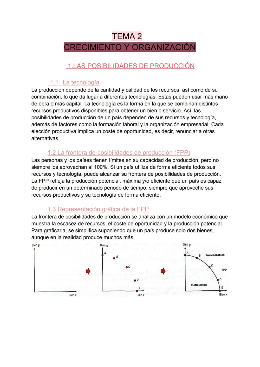# TEMA 1
ECONOMÍA: LA CIENCIA DE LAS DECISIONES
1.¿QUÉ ES LA ECONOMÍA?
1.1 Las necesidades
Hay dos tipos de necesidades: están las necesi
