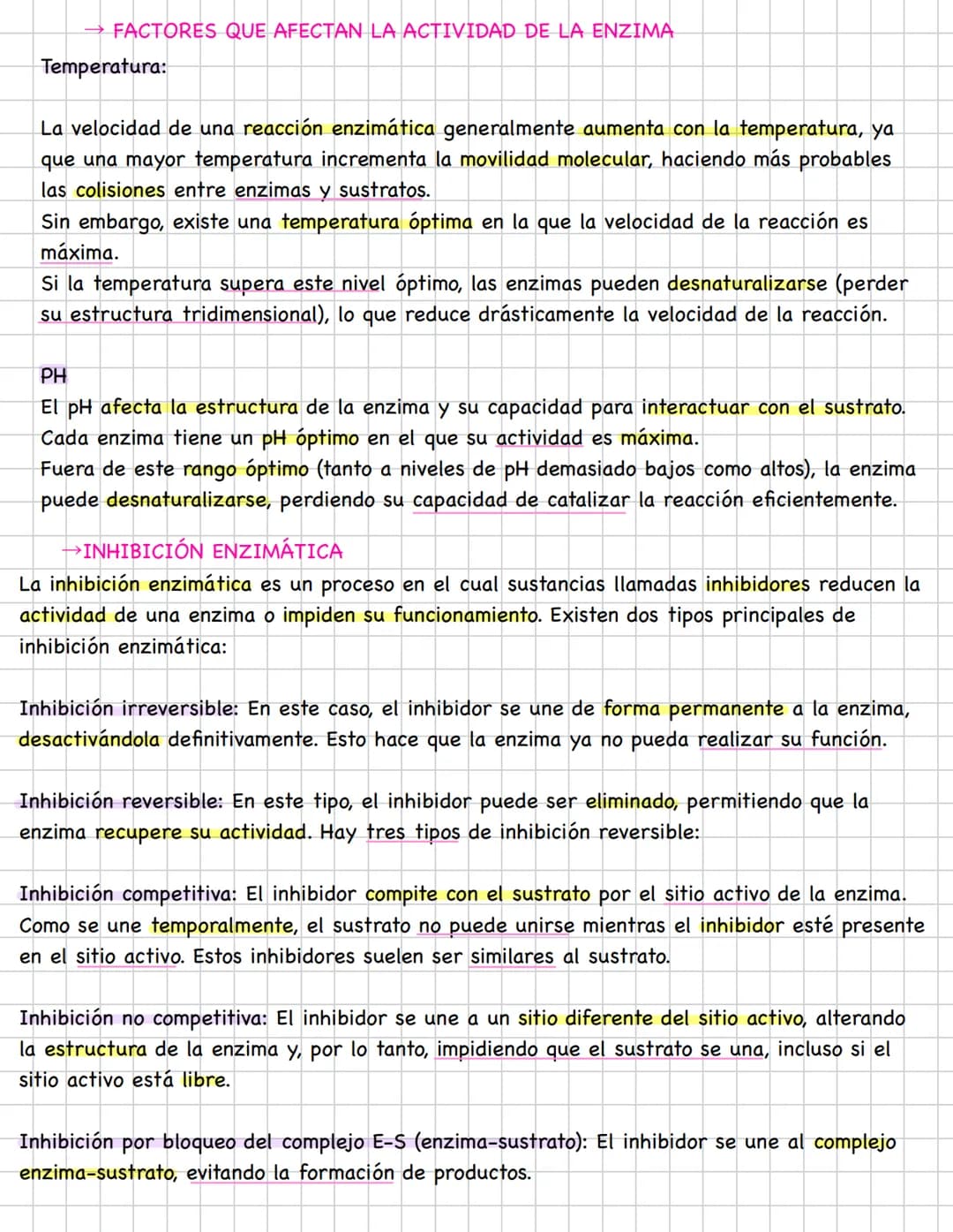 # LAS ENZIMAS
1. LAS ENZIMAS
En las células, constantemente ocurren reacciones químicas necesarias para sintetizar
nuevas moléculas o degr