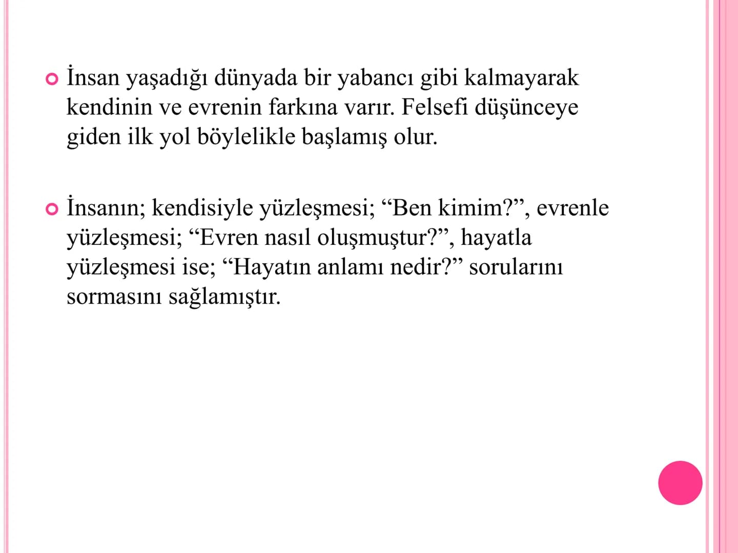 # 10.SINIF /FELSEFE /1.ÜNİTE # FELSEFE NEDİR?
• Felsefe (philosophia) sözcüğü Yunancadan gelir. "Philio"
sevmek, "sophia" da bilgelik demek