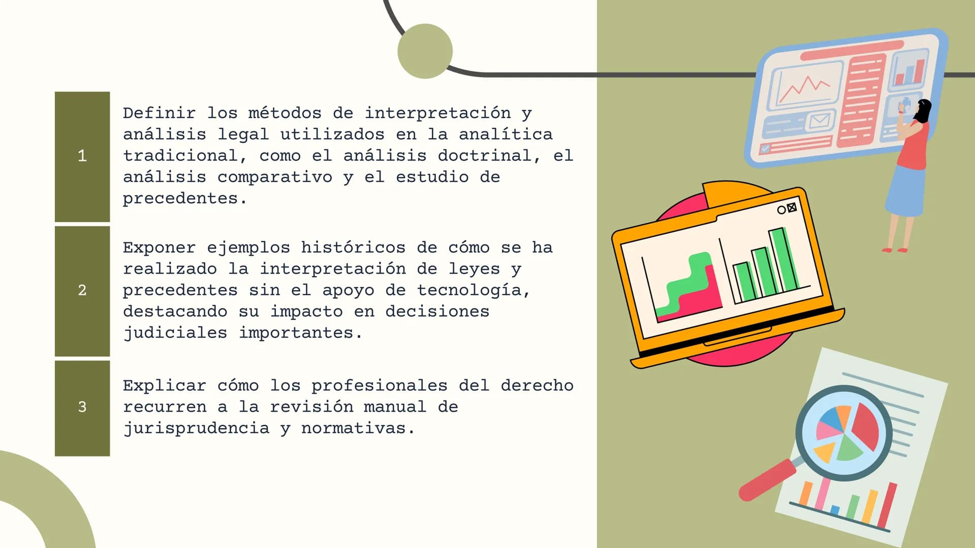 # Analítica del
# DERECHO
Dominguez Ramirez
Echeverria Castillo
Euan Cordero
Muñoz Campos
Reyes Acopa # Índice de
CONTENIDO
01. Objetivos