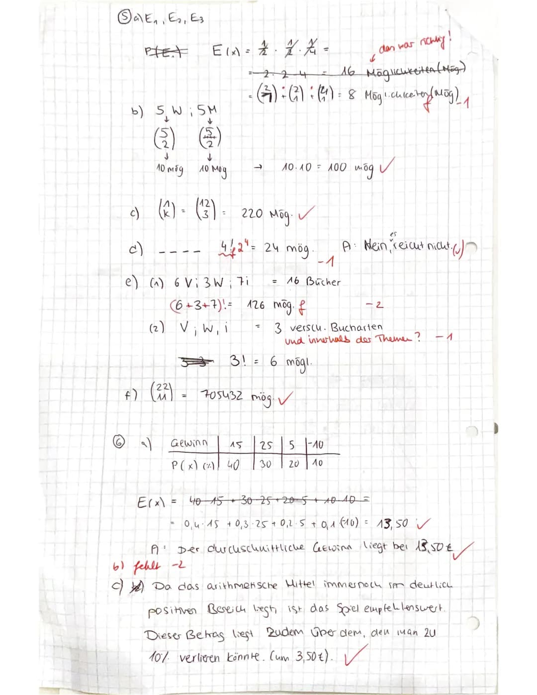 vanessa wolf
03
KA Nr. 1: Berechnen von Wahrscheinlichkeiten
10.10.2024
1.KURSARBEIT
Berechnen von Wahrscheinlichkeiten
Vor- und Nachname: